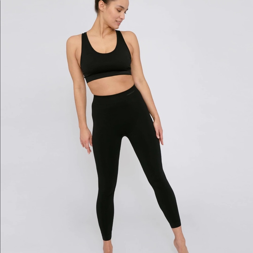 OrganicBasics Silvertech Active Black Leggings M/L